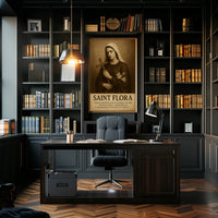 Saint Flora Virgin Martyr Poster