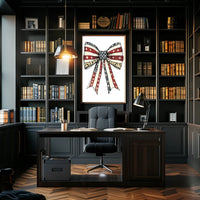 patriotic bow Poster