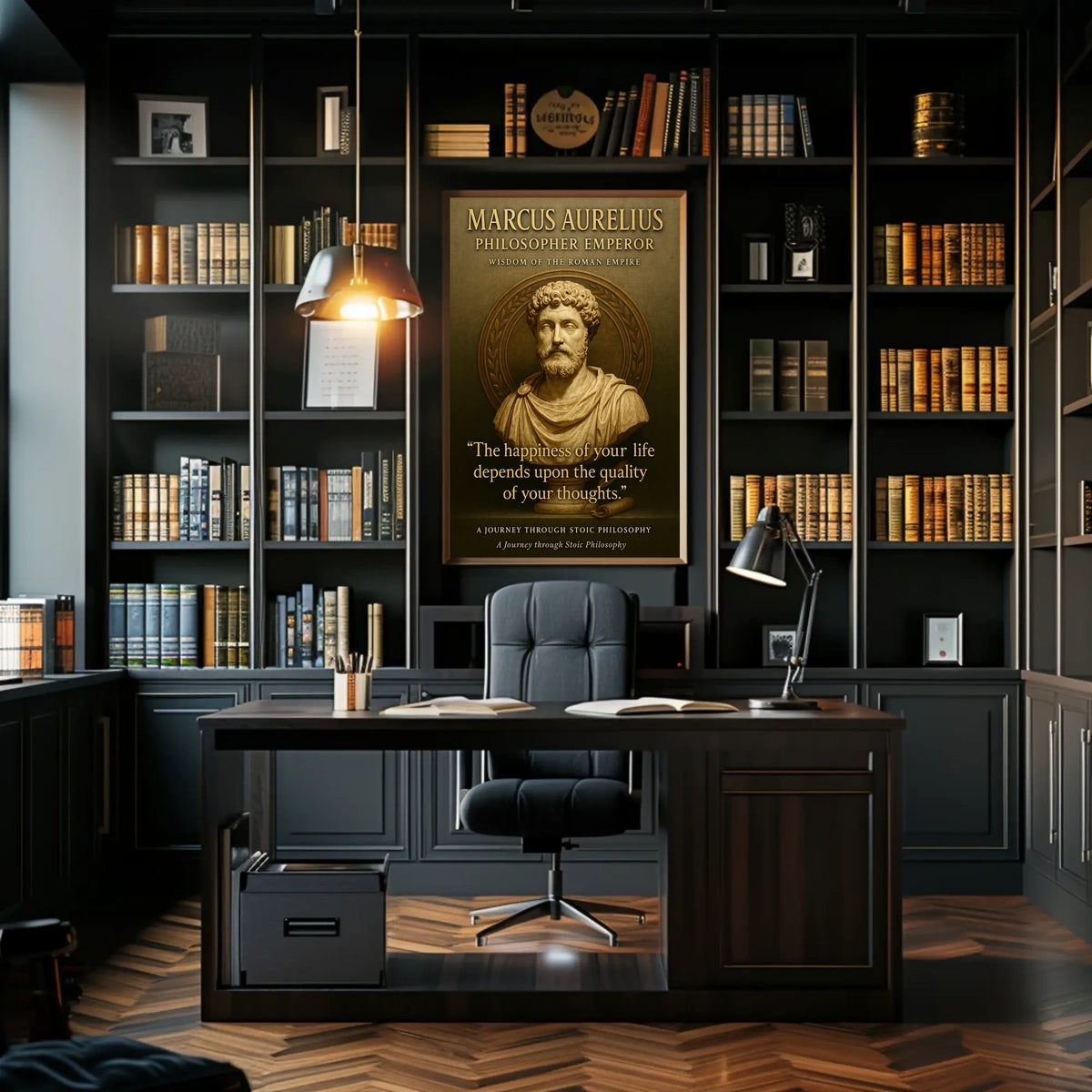 Marcus Aurelius Philosopher Emperor Poster