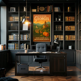 Discover Georgia Poster