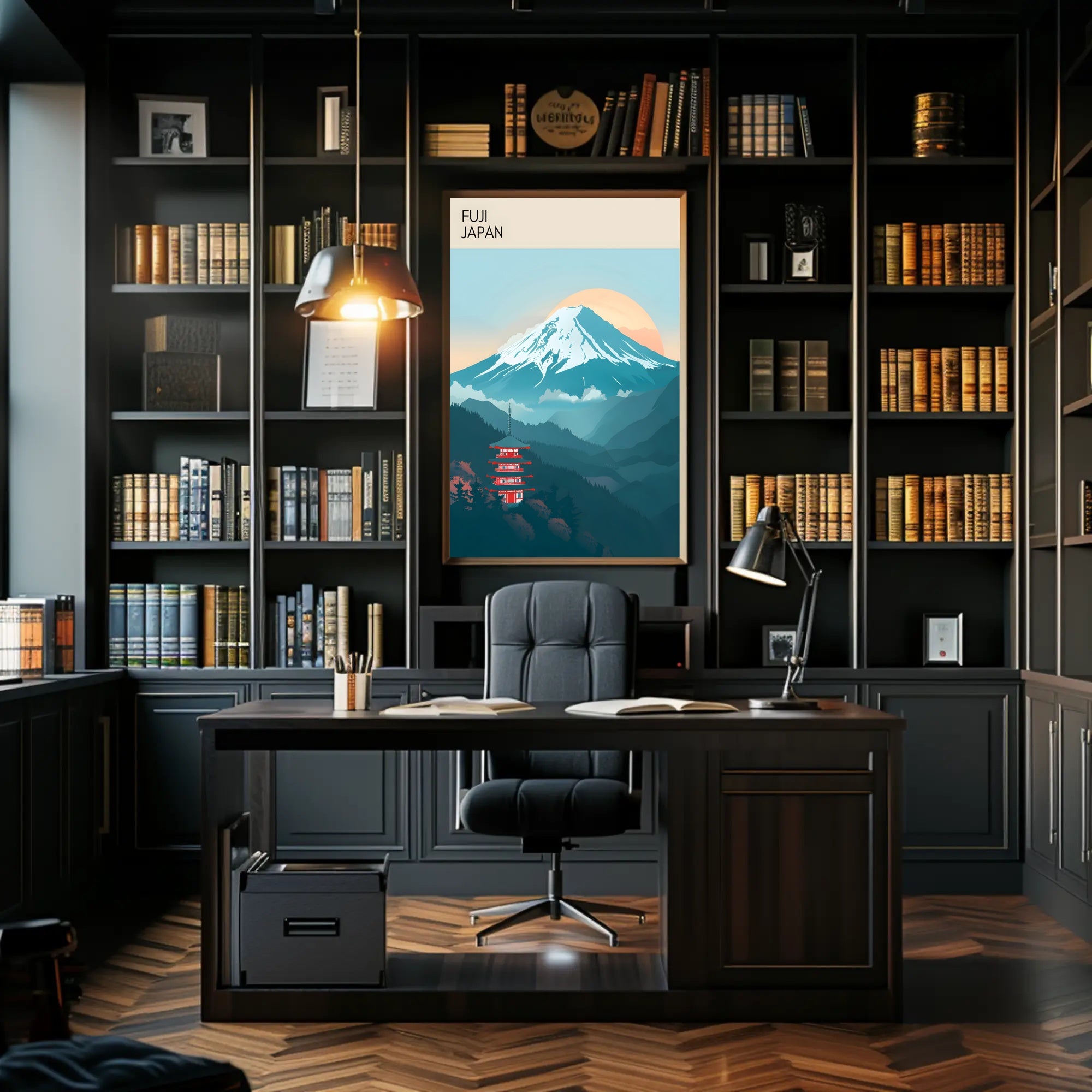 Majestic Mount Fuji Poster