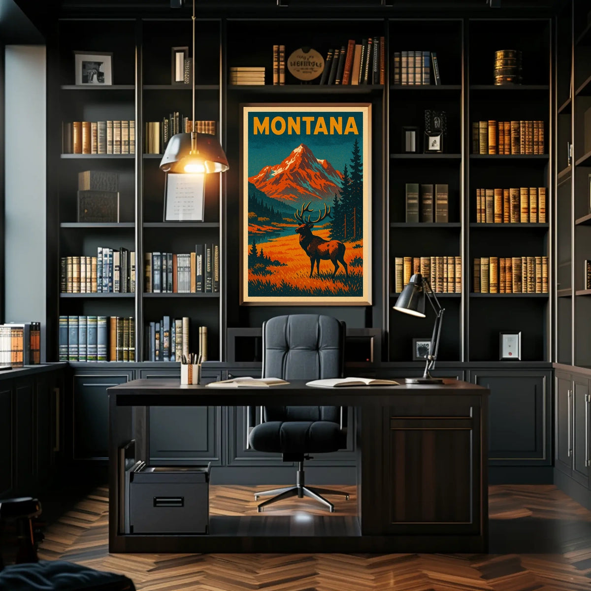 Montana Wilderness Poster