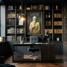 Laozi The Sage Of Serenity Poster