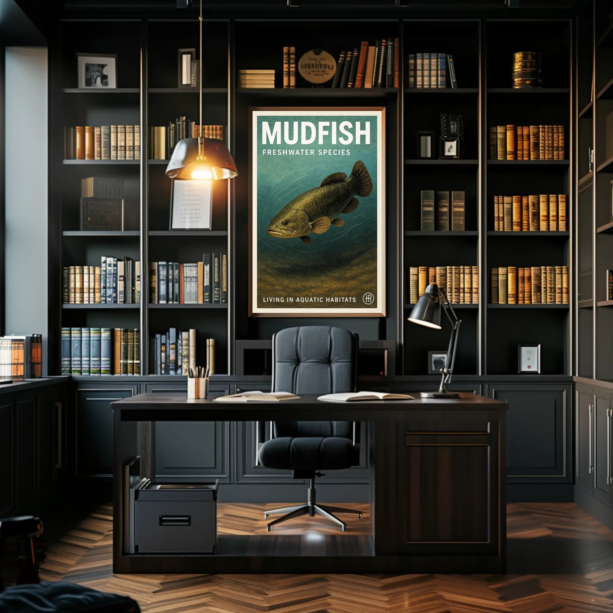 Mudfish Freshwater Species Poster PosterGoat