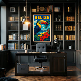 Belize Tropical Paradise Poster