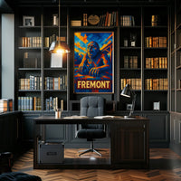 Fremont Mosaic Art Poster