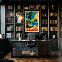 Puerto Rico Paradise Poster