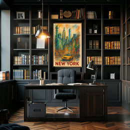 Vibrant New York City Poster