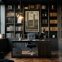 Olympia Stadium XI Olympiad 1936 Poster