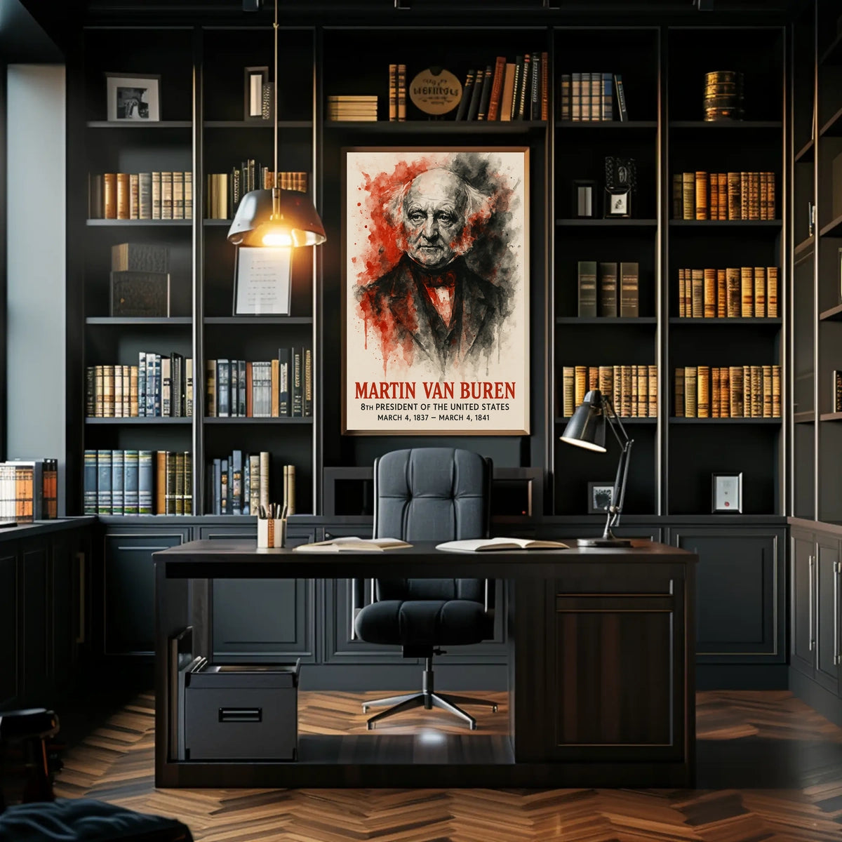 Portrait of Martin Van Buren Historical or Presidential Poster