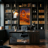 Delicate Arch Sunset: Majestic Nature Wall Art