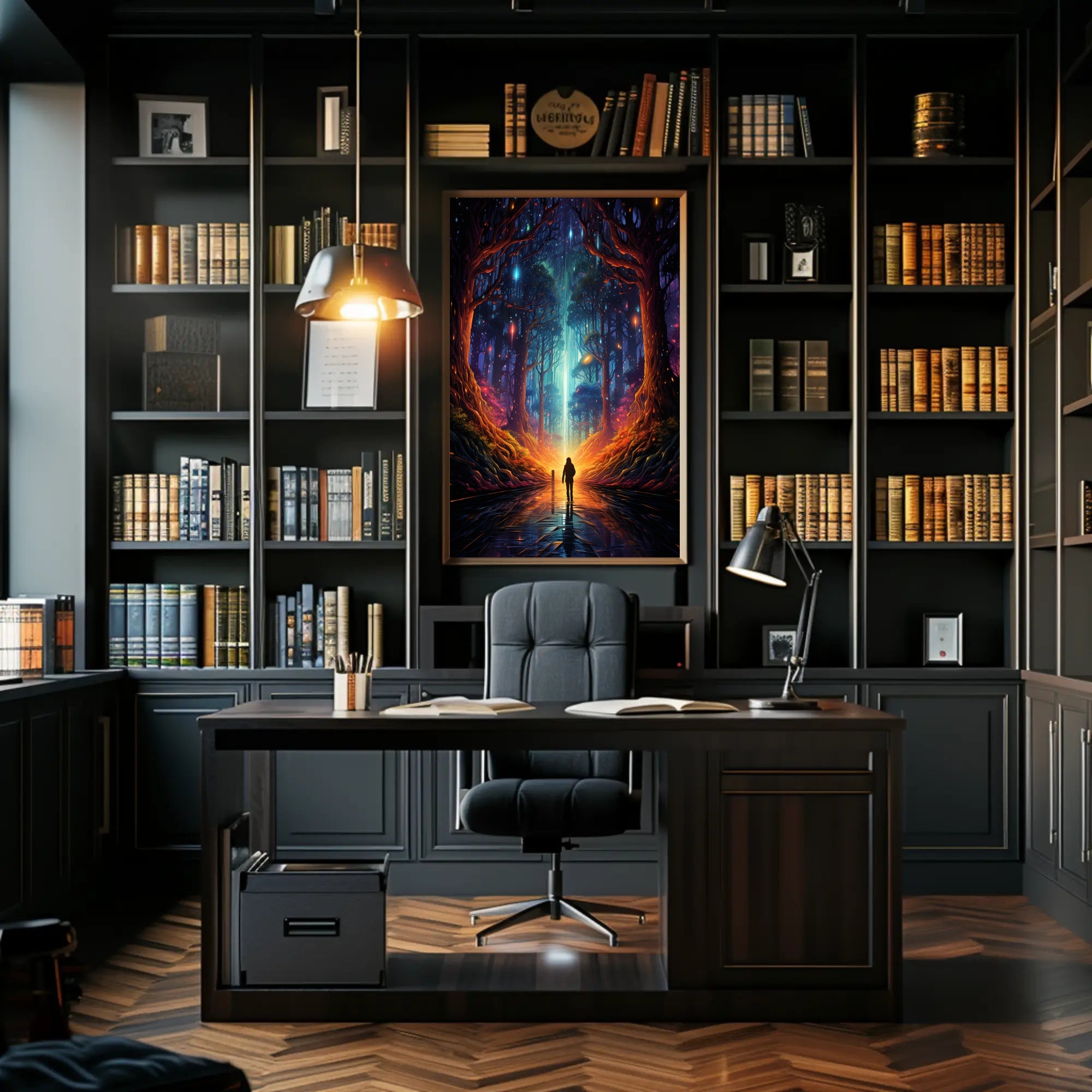 Enchanted Forest Pathway Poster