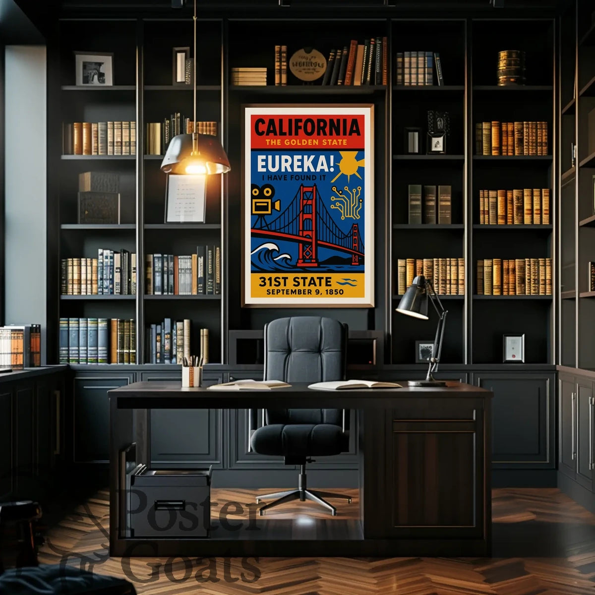 California Golden State Culture – Cultural or Heritage Poster