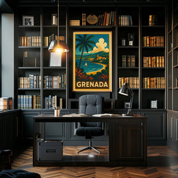 Grenada Travel Poster