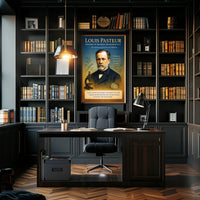 Louis Pasteur Pioneer of Modern Microbiology Poster PosterGoat