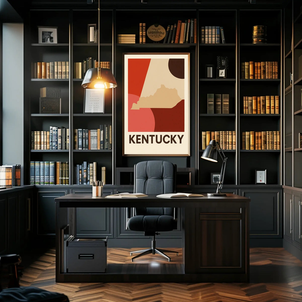 Kentucky A Modern Tribute Poster