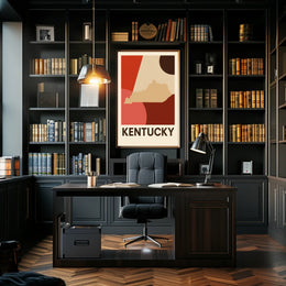 Kentucky A Modern Tribute Poster