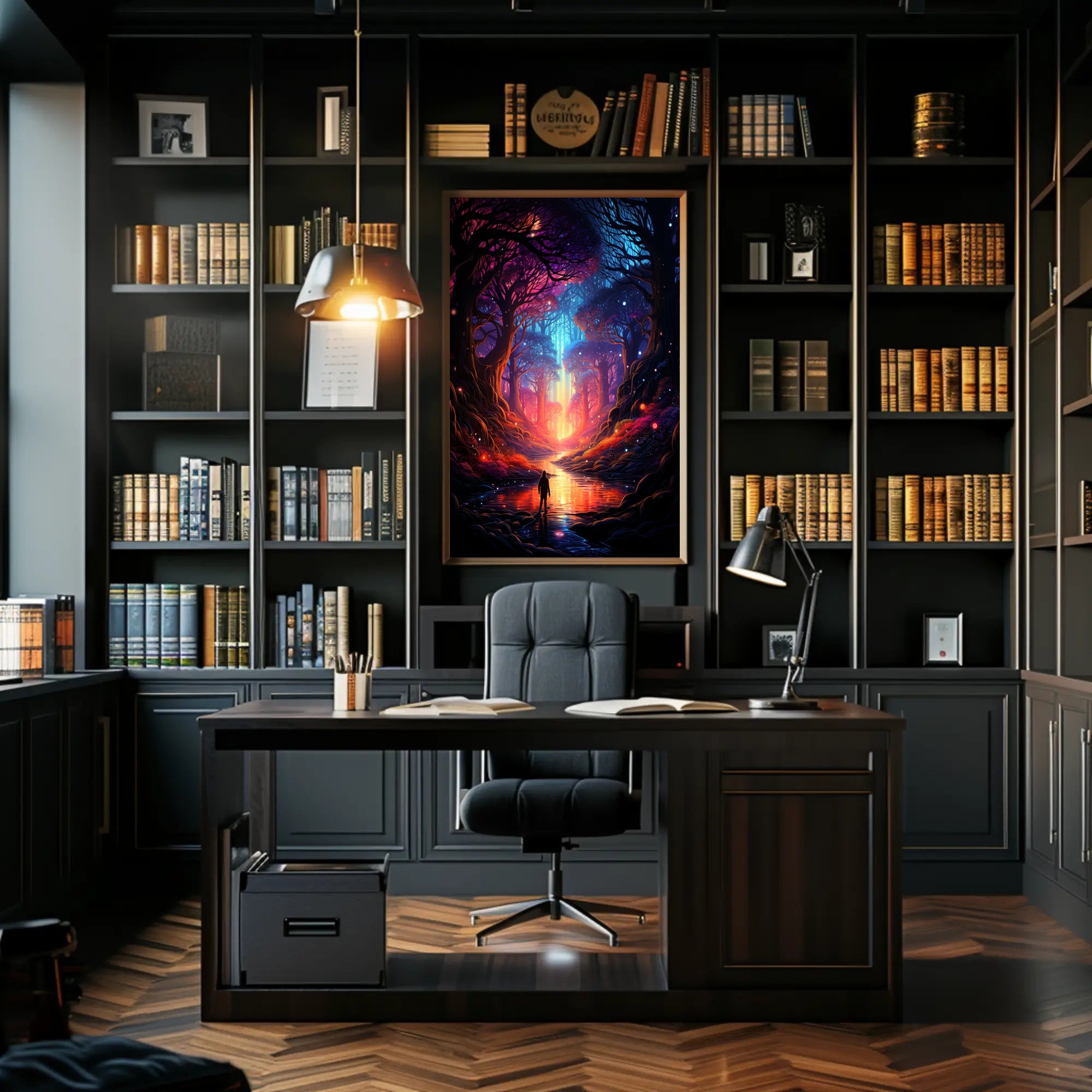 Enchanted Forest Journey Poster