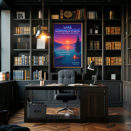 Lake Charlevoix A Timeless Horizon Poster