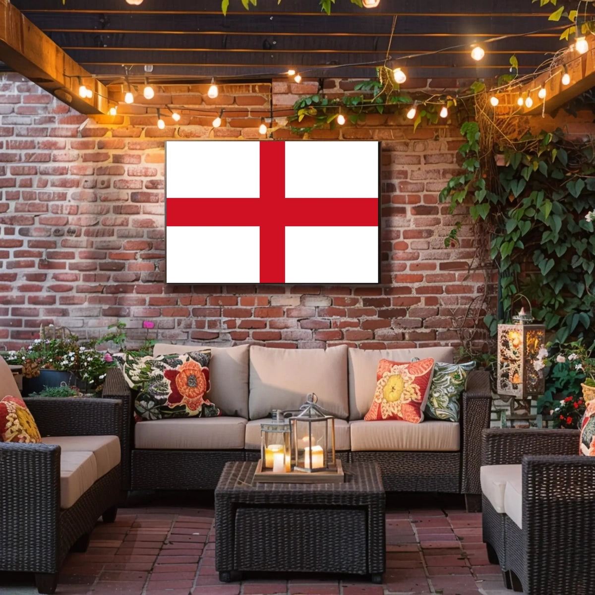 England Flag Poster
