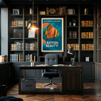 Fluttering In The Reef Poster