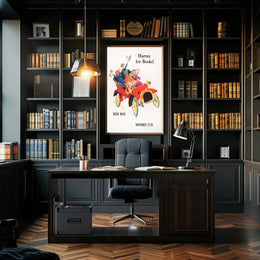 Hurray for Books! Poster PosterGoat