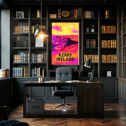 Kerry, Ireland Vibrant Landscapes Poster PosterGoat