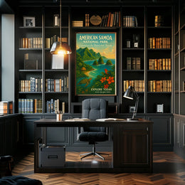 Discover American Samoa National Park Poster