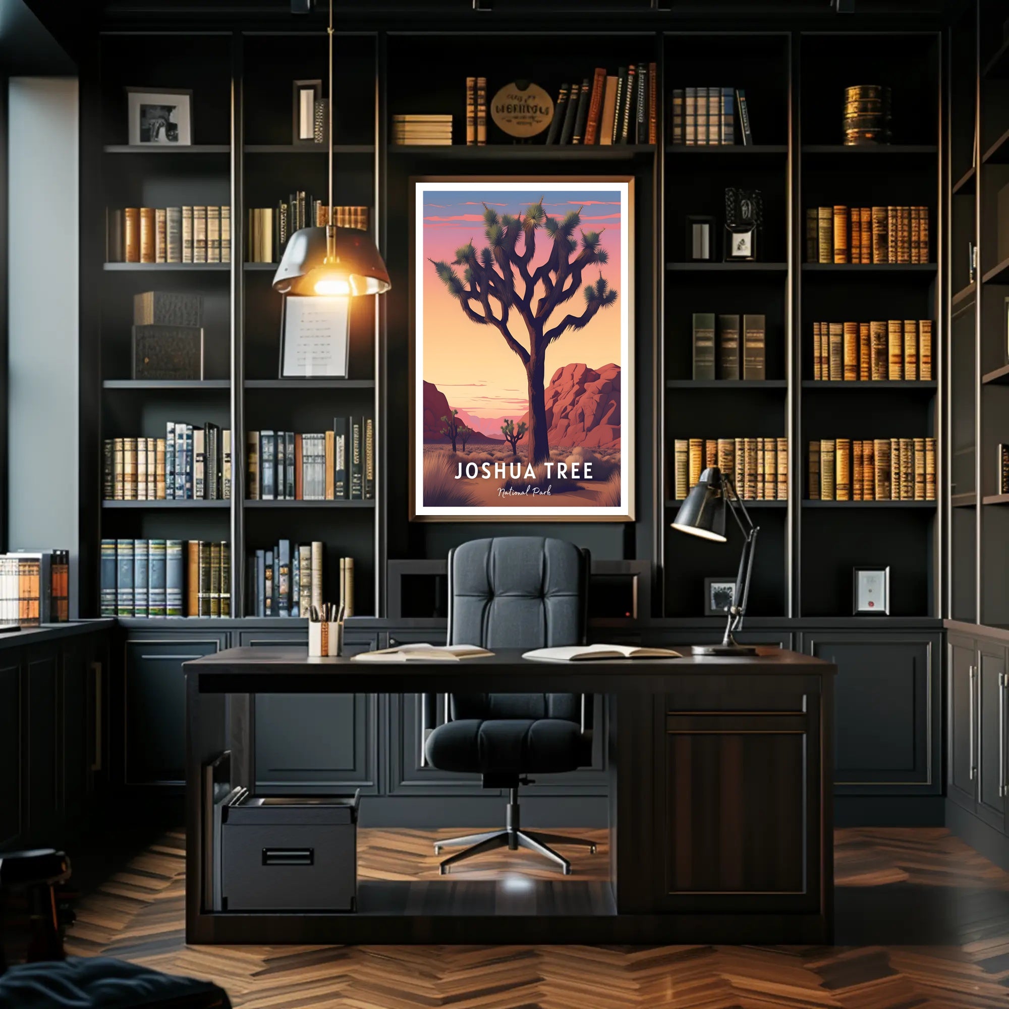 Joshua Tree National Park Scenic Poster Print