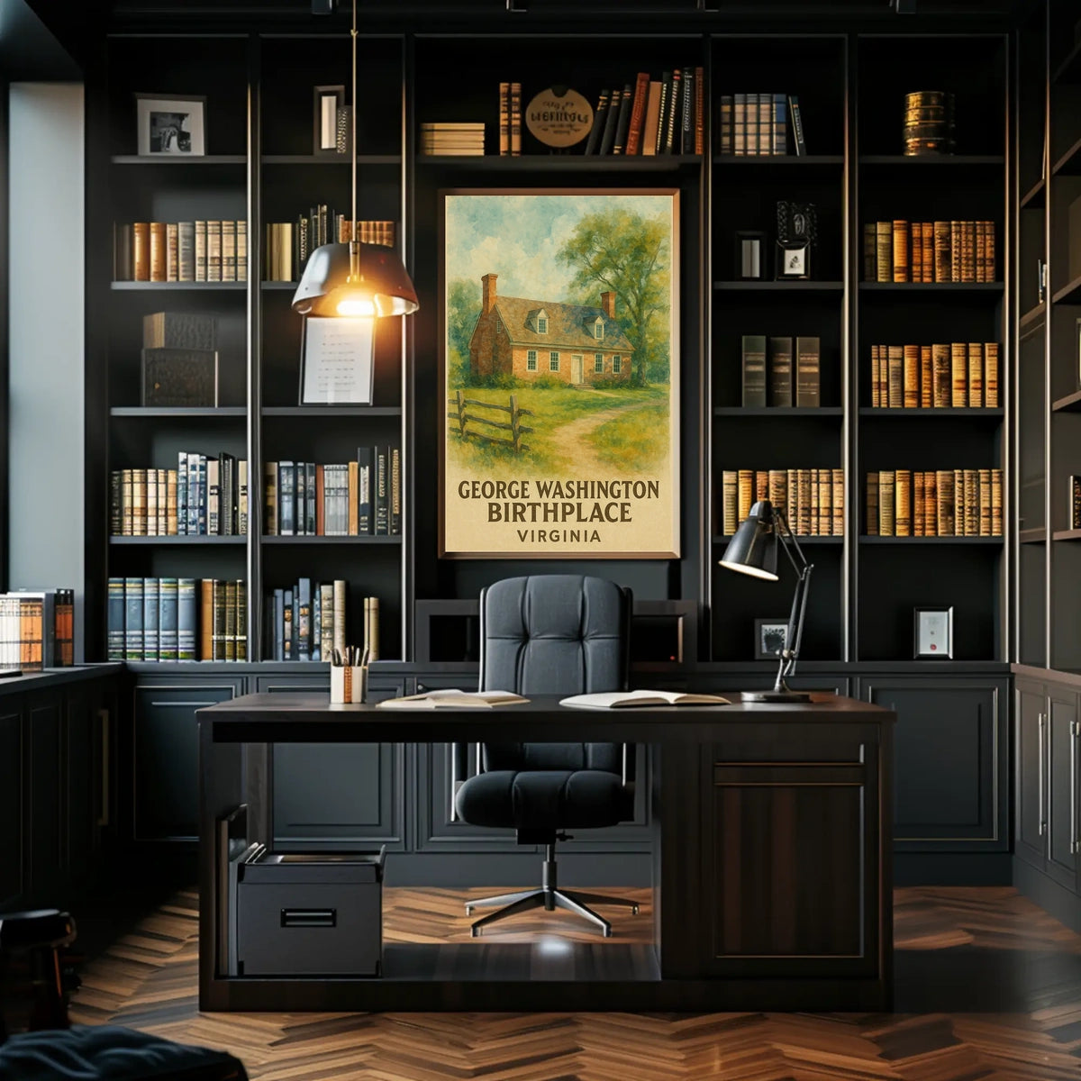 George Washington Birthplace Poster