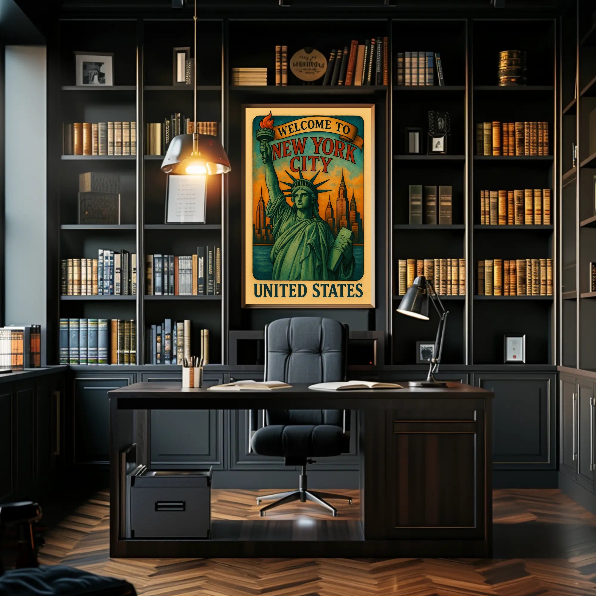 Welcome To New York City Poster Art Print Decor PosterGoat
