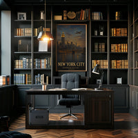 New York City Classical Realism Poster