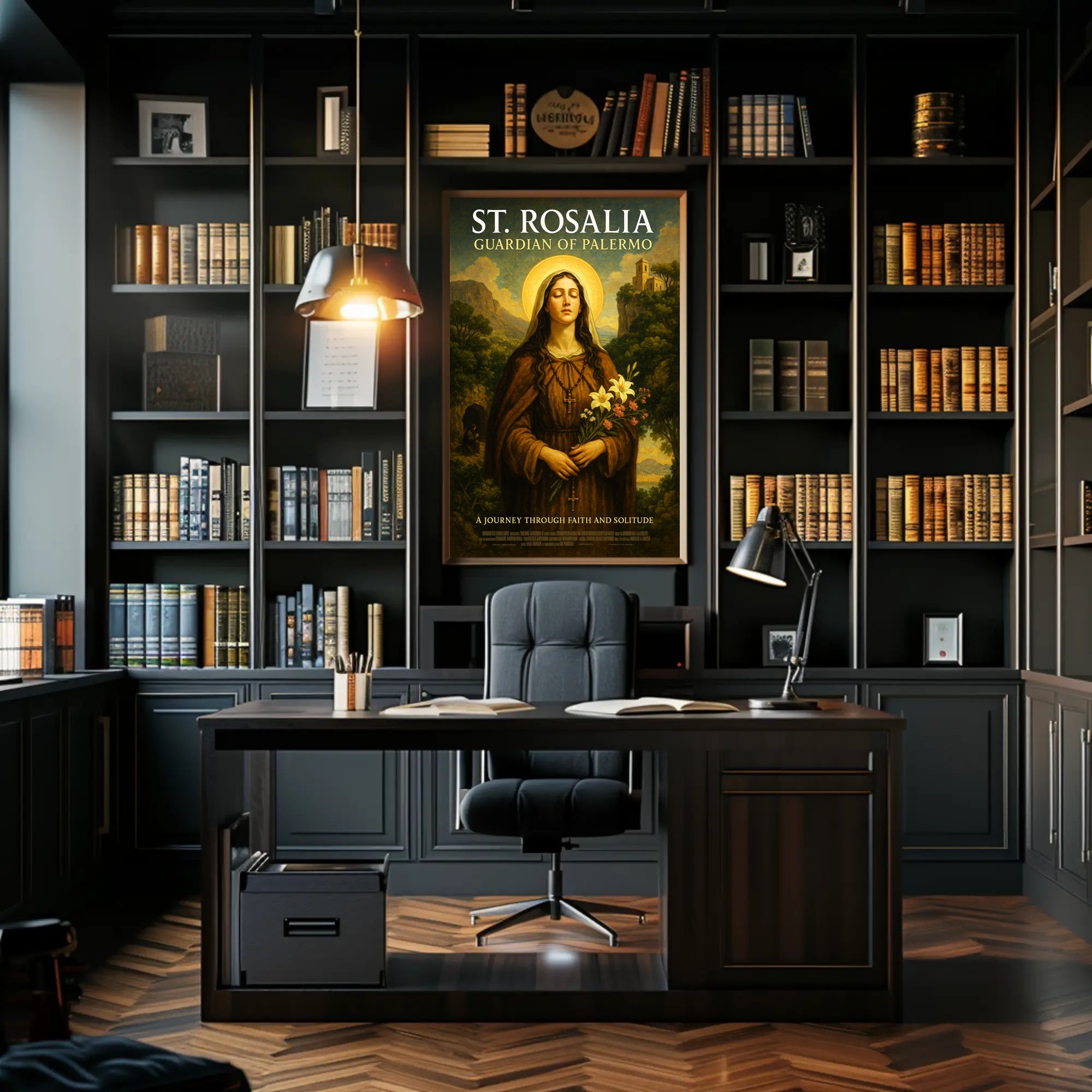 St. Rosalia Guardian of Palermo Poster PosterGoat