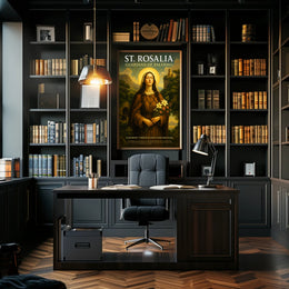 St. Rosalia Guardian of Palermo Poster PosterGoat