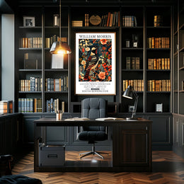 The Artistry of 19th Century Cotton Prints Cultural Poster