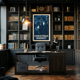 Christmas Market Celebration Poster