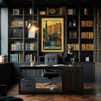 Amsterdam Scenic Poster