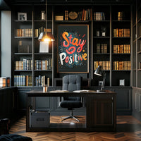Stay Positive Poster