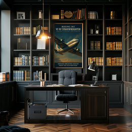Boeing 367 YC-97 Stratofreighter Poster