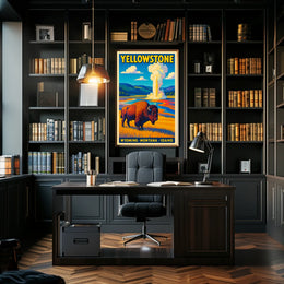Yellowstone National Park Poster