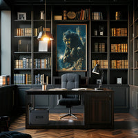 The Nocturnal Beast Art Poster for Home Decor and Art Lovers PosterGoat
