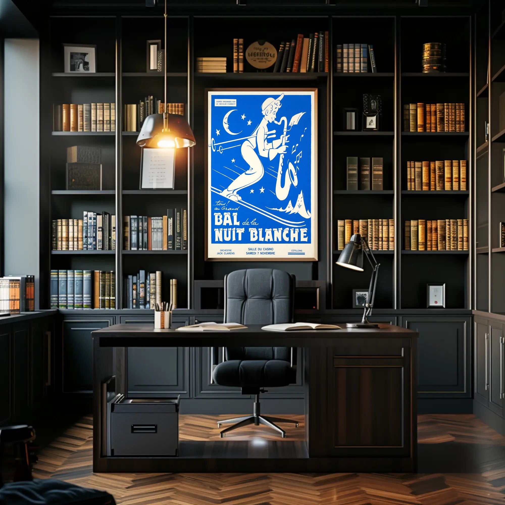 Grand Bal de la Nuit Blanche Poster PosterGoat