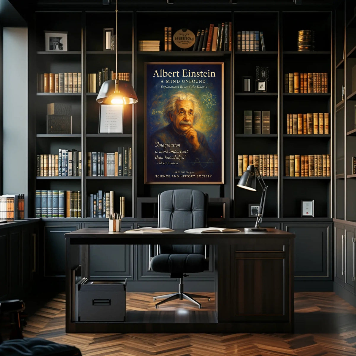 Albert Einstein A Mind Unbound Poster