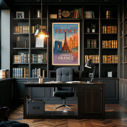 Discover The Beauty Of France Poster