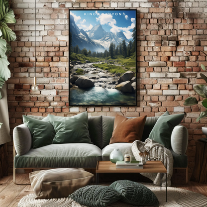 Kings Canyon National Park Poster