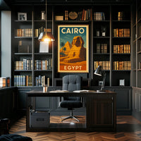 Cairo Egypt Travel Poster