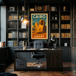 Cairo Egypt Travel Poster