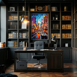 Vibrant Cityscape Poster