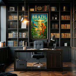 Welcome to the Heart of Brazil Poster