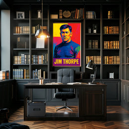 Jim Thorpe Tribute Poster